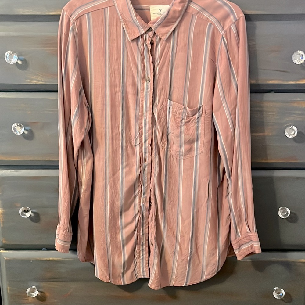 Long sleeve button down by American Eagle